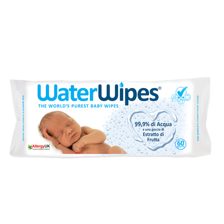 Salvietta umidificata WaterWipes - confezione da 60 pz.