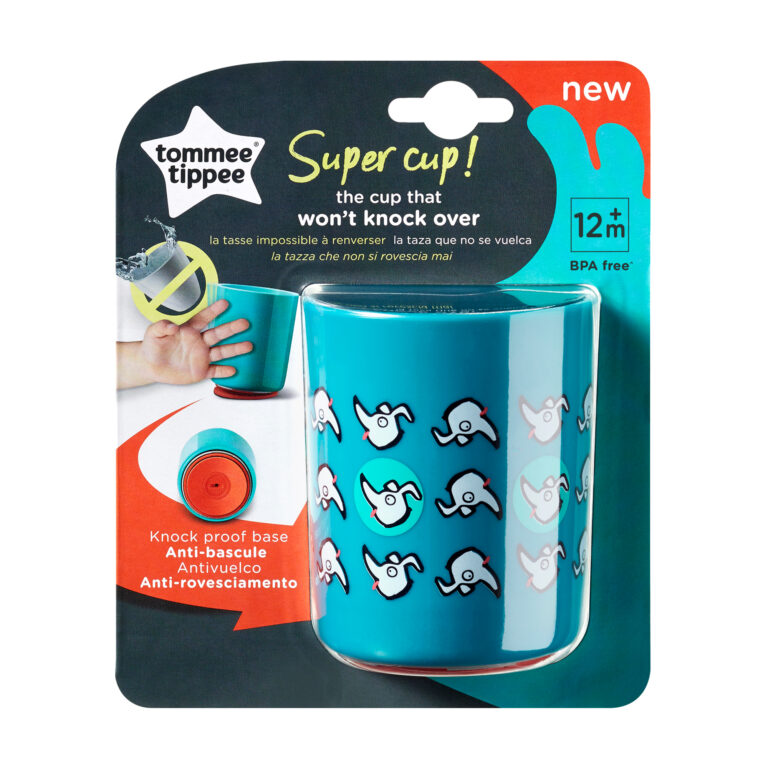 Tazza Super Cup 190ml celeste - Tommee Tippee