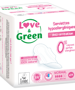 Love and Green - Assorbenti flusso normale con ali