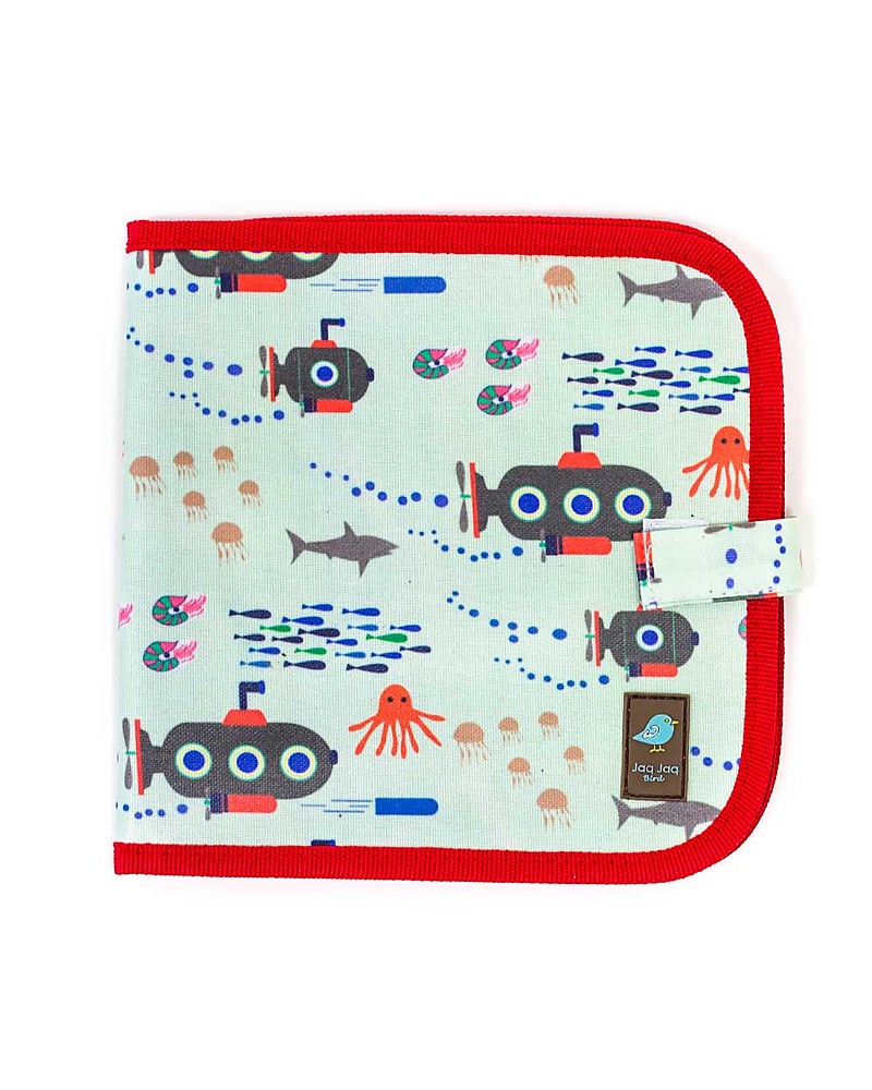 Jaq Jaq Bird Mini Album Riutilizzabile Grab N Go - Zebra - 4 Pennarelli  Lavabili Inclusi unisex (bambini)