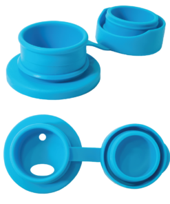 Tappo Sport Evolutivo in silicone Pura, celeste