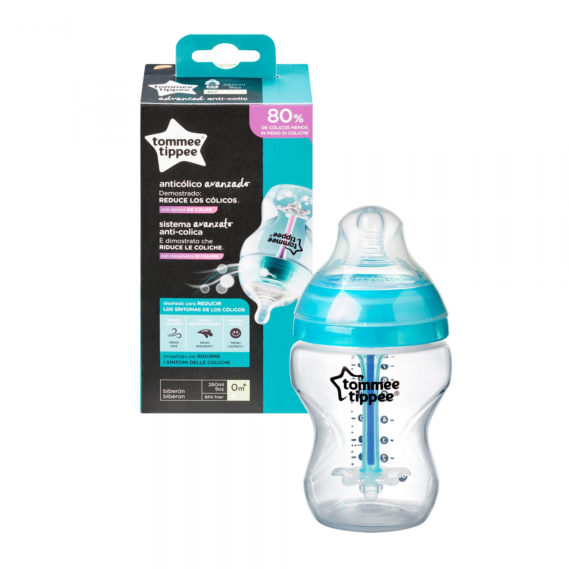 Biberon anti colica avanzato - Tommee Tippee • FreeNappy