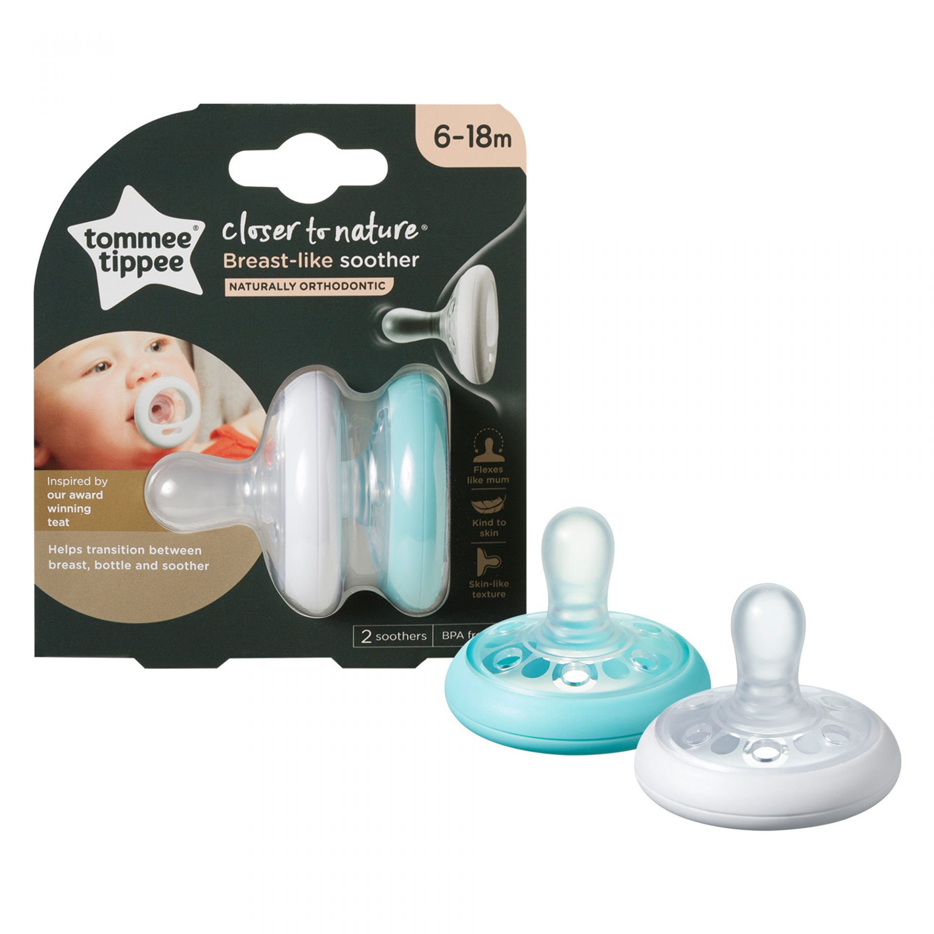 Ciuccio Breast Like - Tommee Tippee • FreeNappy