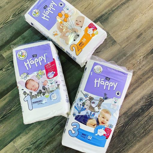 scopri tutte le taglie e i formati disponibili dei pannolini happy su freenappy.com