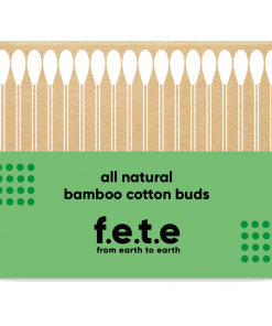 cotton fioc di bambù naturale