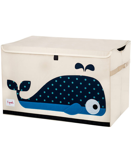 baule portagiochi 3 sprouts - balena