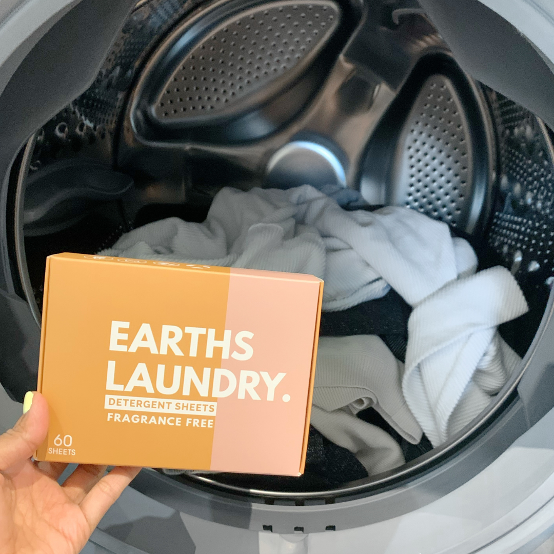 Bio detersivo in fogli per lavatrice - Earths Laundry • FreeNappy