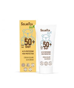 bio crema solare per bambini con protezione 50+