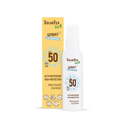 crema solare spray bio di bema cosmetici spf 50