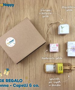 box regalo donna con prodotti per la cura dei capelli