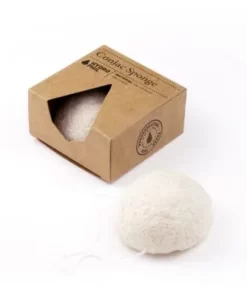 spugna naturale di konjac con confezione eco sostenibile