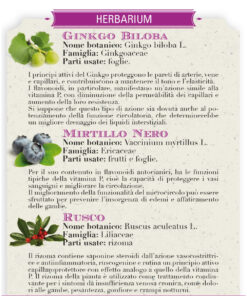 pomata a base di ginko biloba per pesantezza e gonfiore alle gambe