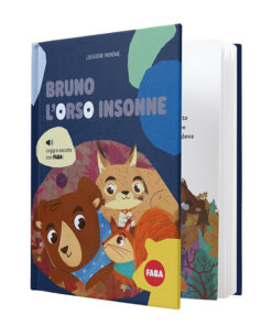 i libri di faba, audiolibri da leggere ed ascoltare. Bruno l'orso insonne