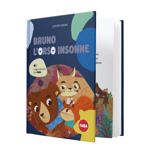 i libri di faba, audiolibri da leggere ed ascoltare. Bruno l'orso insonne