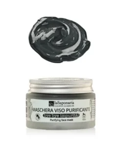 maschera viso purificante per pelli miste di la saponaria