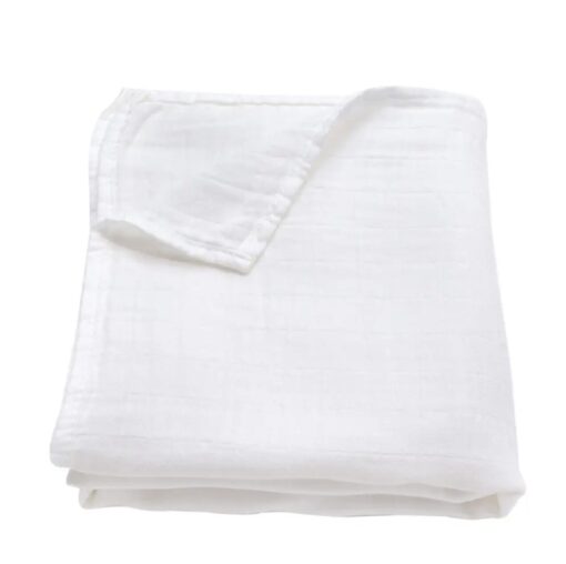 copertina neonato in bambù bianco pure Alì-Olì