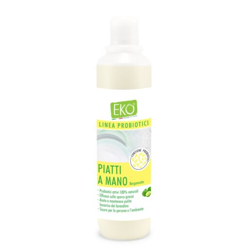 Piatti a mano con probiotici Eko