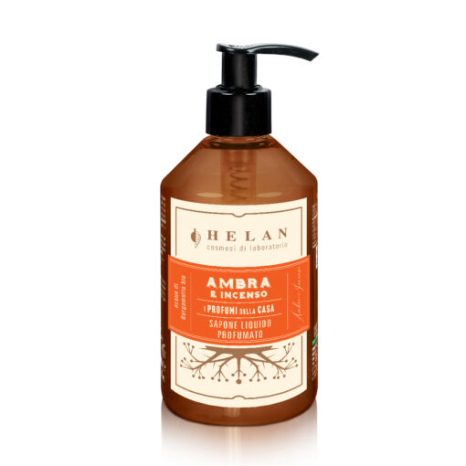 Sapone Liquido profumato total body - helan . ambra