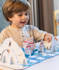 Gioco da tavola scioglimento dei ghiacciai