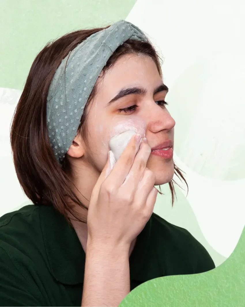 maschera viso solida