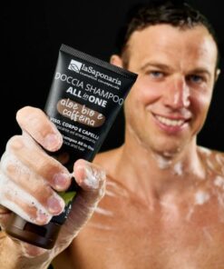 doccia shampoo viso, corpo e capelli