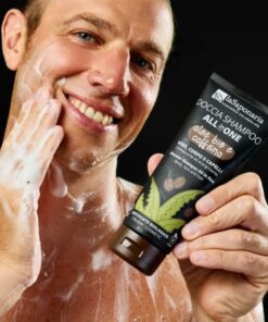 doccia shampoo viso corpo e capelli