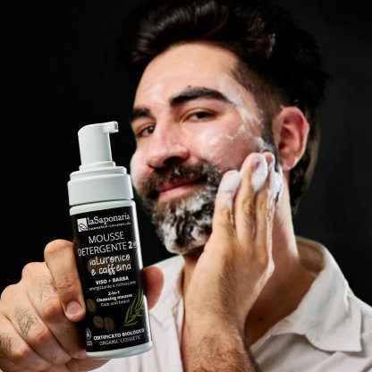 Mousse detergente 2 in 1